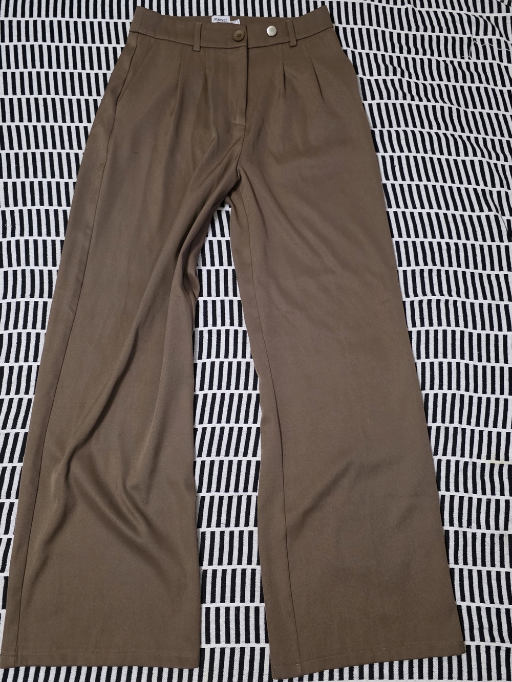 Princess Polly Wide Leg Trousers in Brown